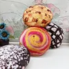 Realistic 3D Print Matcha Biscuit Popcorn Plush Throw Pillow Soft Stuffed Delicious Food Milk Chocolate Cookie Cushion HomeDecor 3