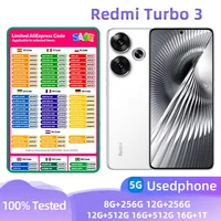 Redmi Turbo 3 5g Smartphone CPU Snapdragon8S Gen3 Screen 6.67-Inches 50MP    Camera 90W 5000mAh Battery Original Used Phone 1