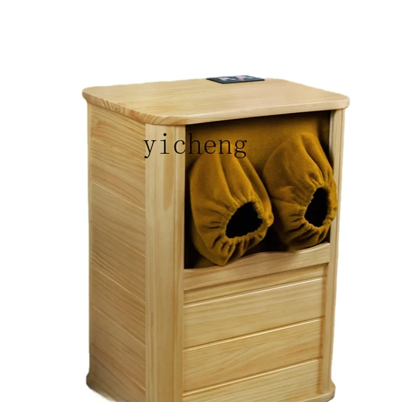 Zc Far Infrared Foot Massage Foot Bath Cabinet Massaggio Piedi Vasca Da Bagno Holographic Energy Steaming Bucket