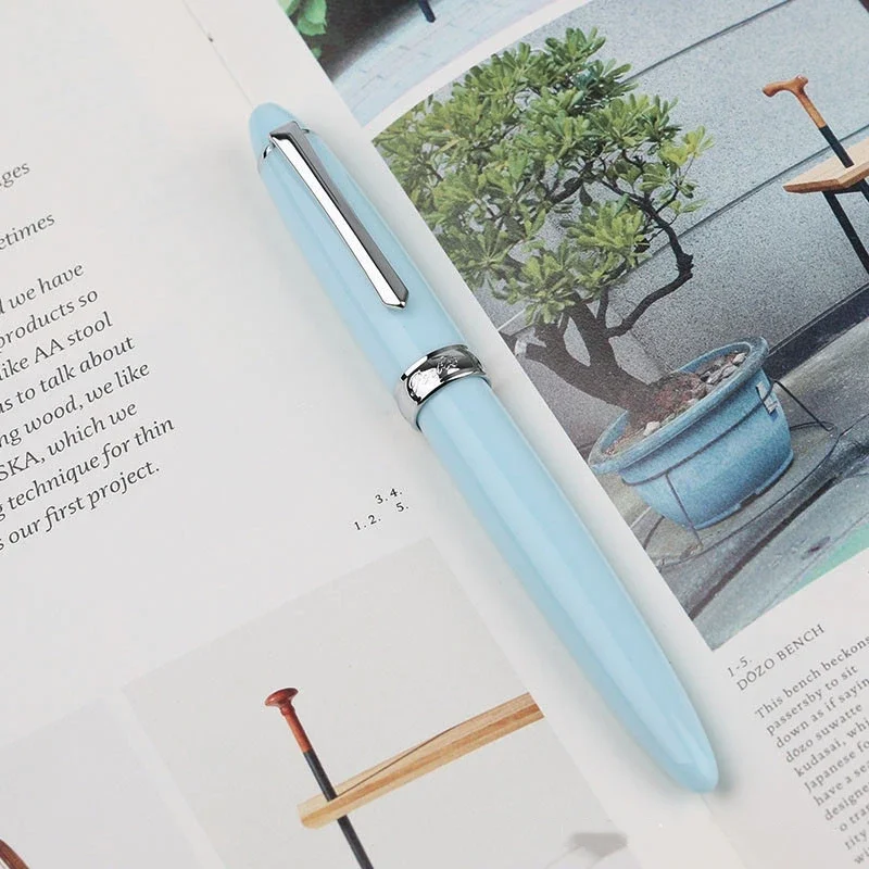 Penbbs 308 Acrylic Colorful Resin Fountain Pen calligraphy blade nib