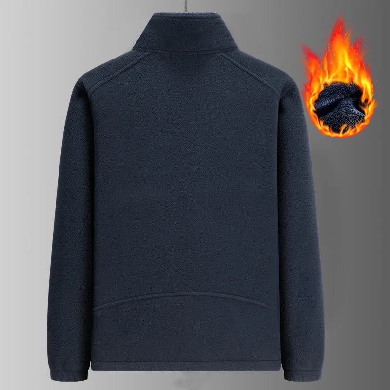 Autumn Winter Polar Fleece Jacket Men Thermal Fleece Tactical Outdoors Sports Coat Militar Softshell Hiking Outdoor Army Ja