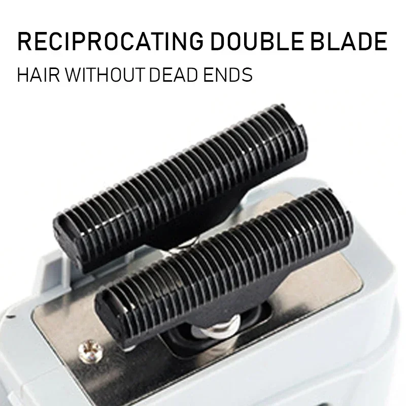 Kemei-3382 Professional Rechargeable Hair Clipper 0mm Bareheaded Hair Removal Razor High Quality Electric Shaver for Men Cordless