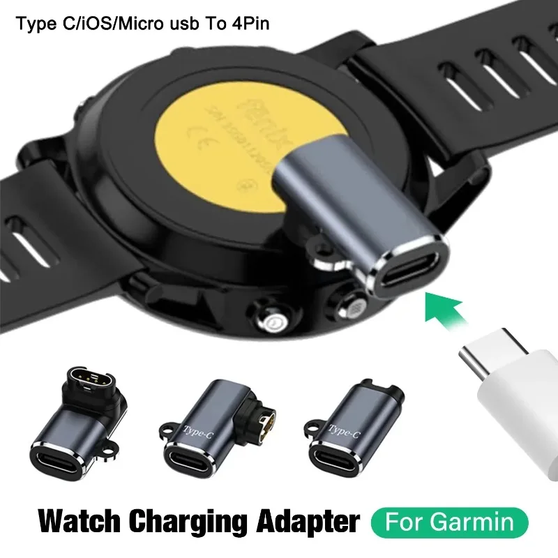 Type C USB to 4-Pin Fast Charger Adapter Connector
