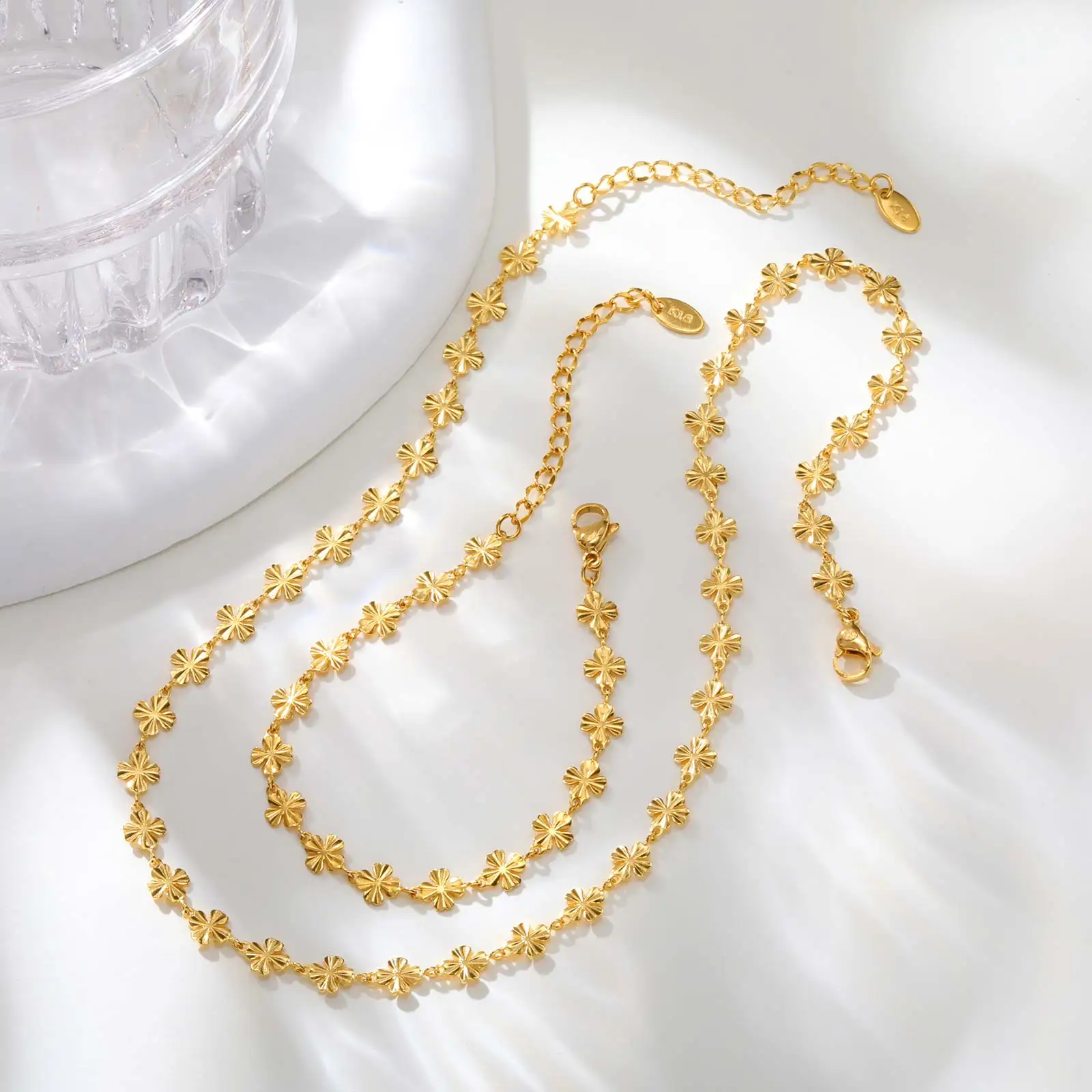 Indiase Afrikaanse Sieraden Charme Ketting Oorbellen Dubai Gouden Sieraden Sets Voor Vrouwen Bruiloft Bruids Armband Ring Hanger Sieraden Set