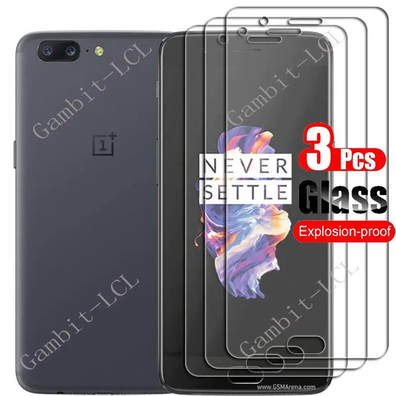 

1-3PCS Tempered Glass For OnePlus 5 5.5" Protective Film ON OnePlus5 One Plus A5000 Screen Protector Cover