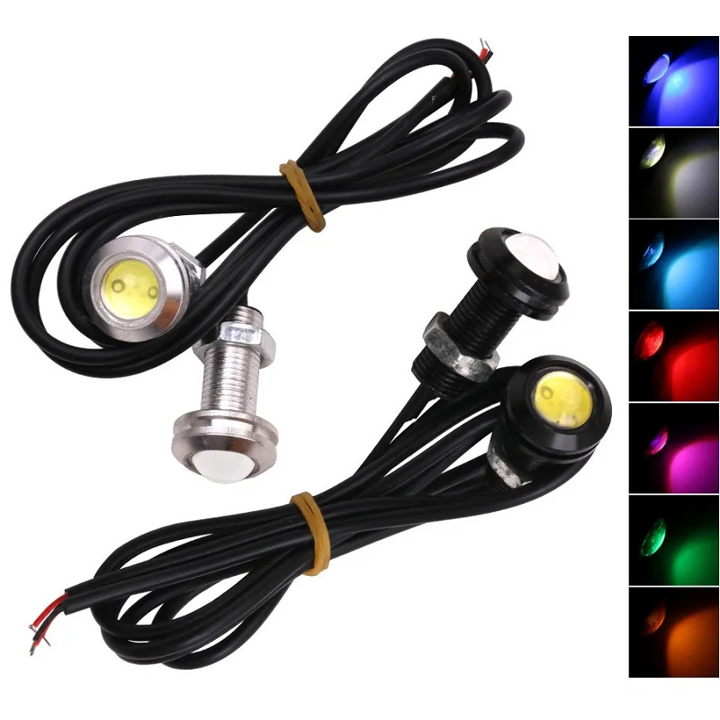  ̱  DRL LED ְ ,    ȣ, ڵ , 12V, 9W, 18mm, 23mm, 2 , 6 