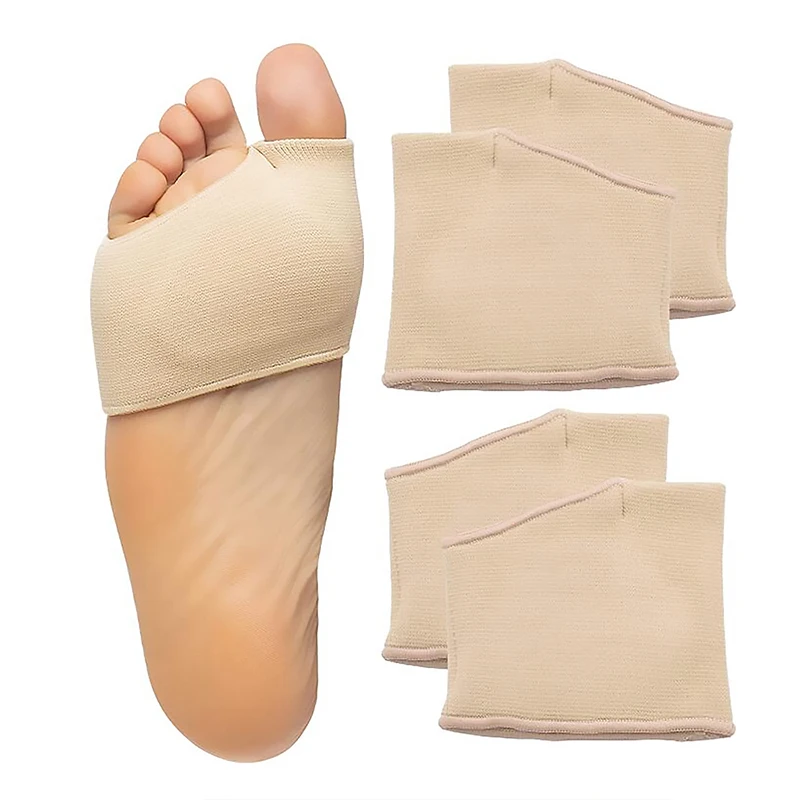 1 Paio Di Cuscinetti Metatarsali Per Donna Uomo Avampiede Gel Pad Sleeves Ball Of Foot Cuscini Antidolorifici Per Sesamoidite Metatargergia