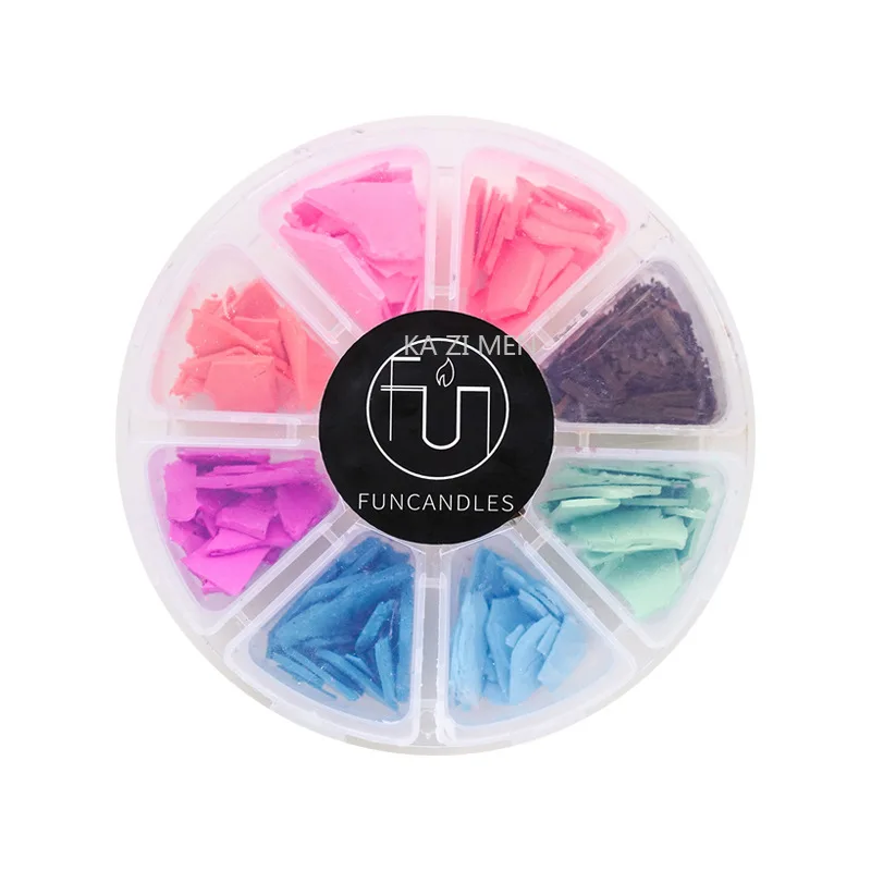 Macaron-colored Candle Pigment 16-color Does Not Smudge Candle Set Dye DIY Scented Soybean Making Supplies