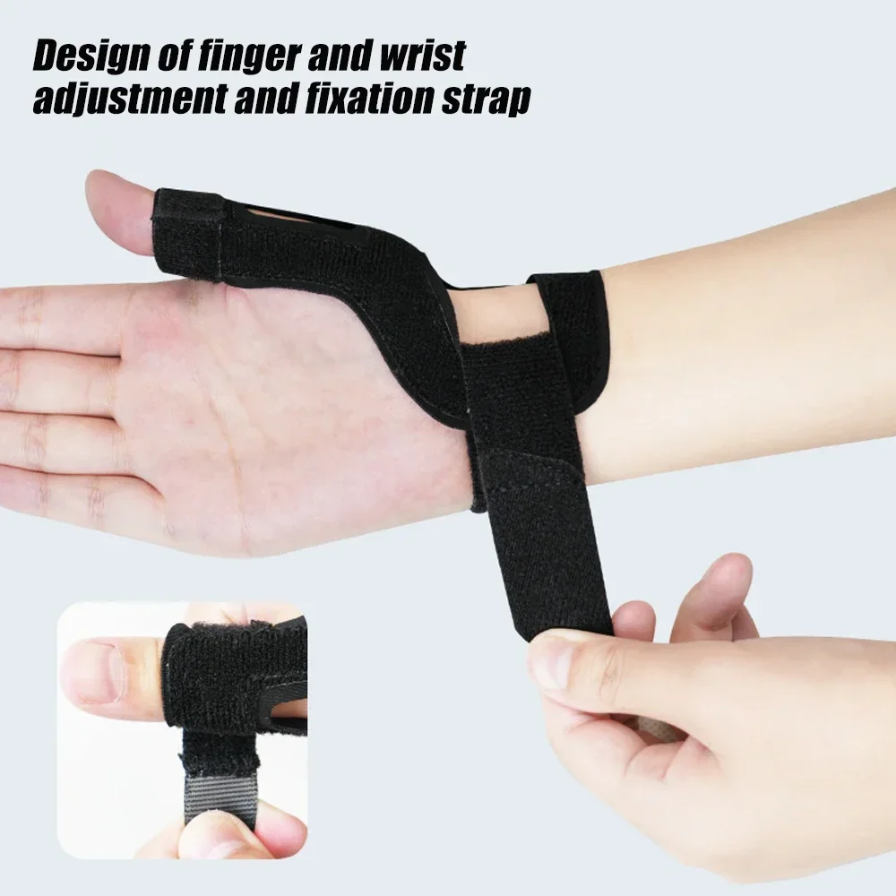 Thumb Support Brace Waterproof Semi-rigid Stabilizer Splint 1Pcs For Tendonitis De Quervains Trigger Finger Fits both hands For thumb splint
