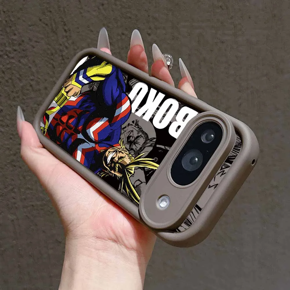 My Hero Academia Passion Soft TPU Fashion Phone Case with Eyes Ladder Lanyard