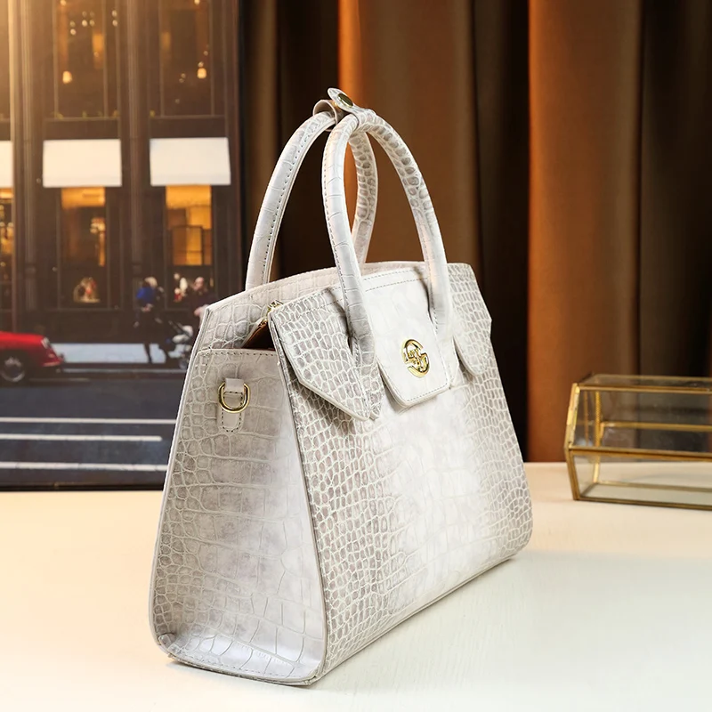 حقيبة هيمالايا كروس بودي للنساء بتصميم جلد التمساح...