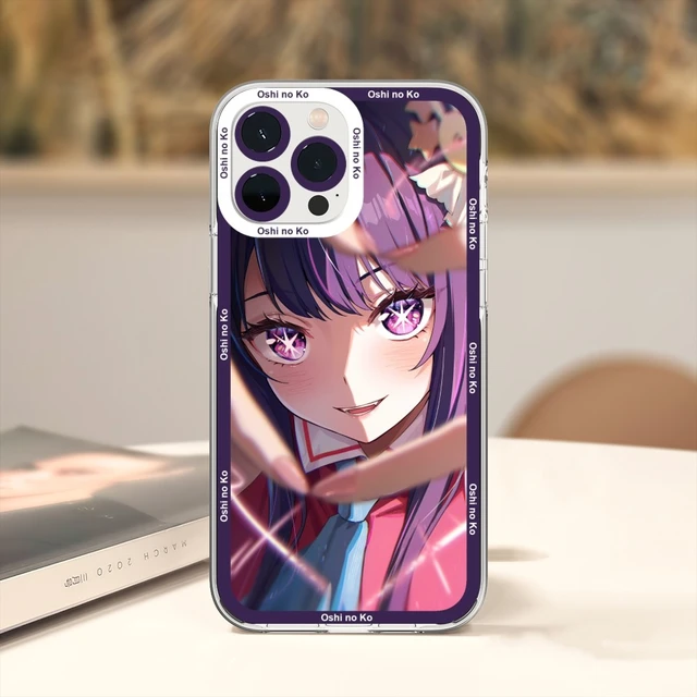 Cute Oshi No Ko Anime Ai Hoshino Phone Case for IPhone 15 14 13 12 Pro MAX  11 X XS Max XR SE2 8 7 15 Plus clear Soft Cover Coque - AliExpress