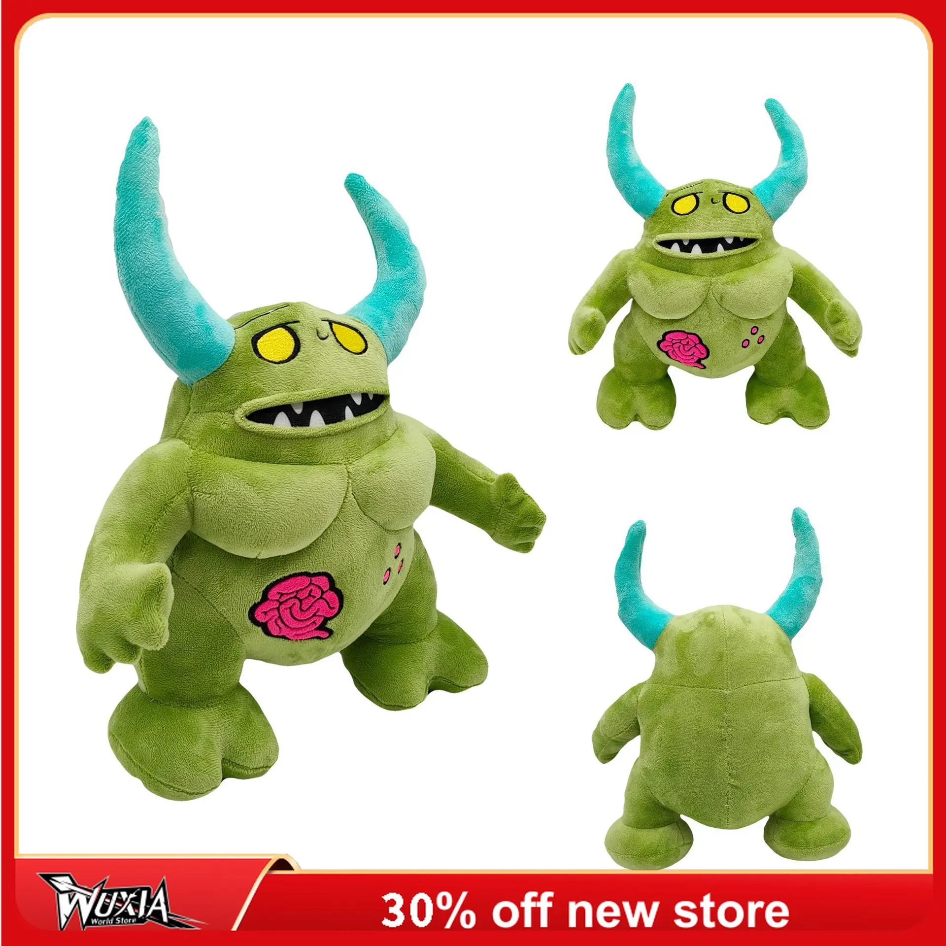 32Cm Blood Bowl Nurgle Monster Peluche Doll Action Figure Pp Cotton Ornaments Gioco Periferiche Collezione Desktop Display Toy