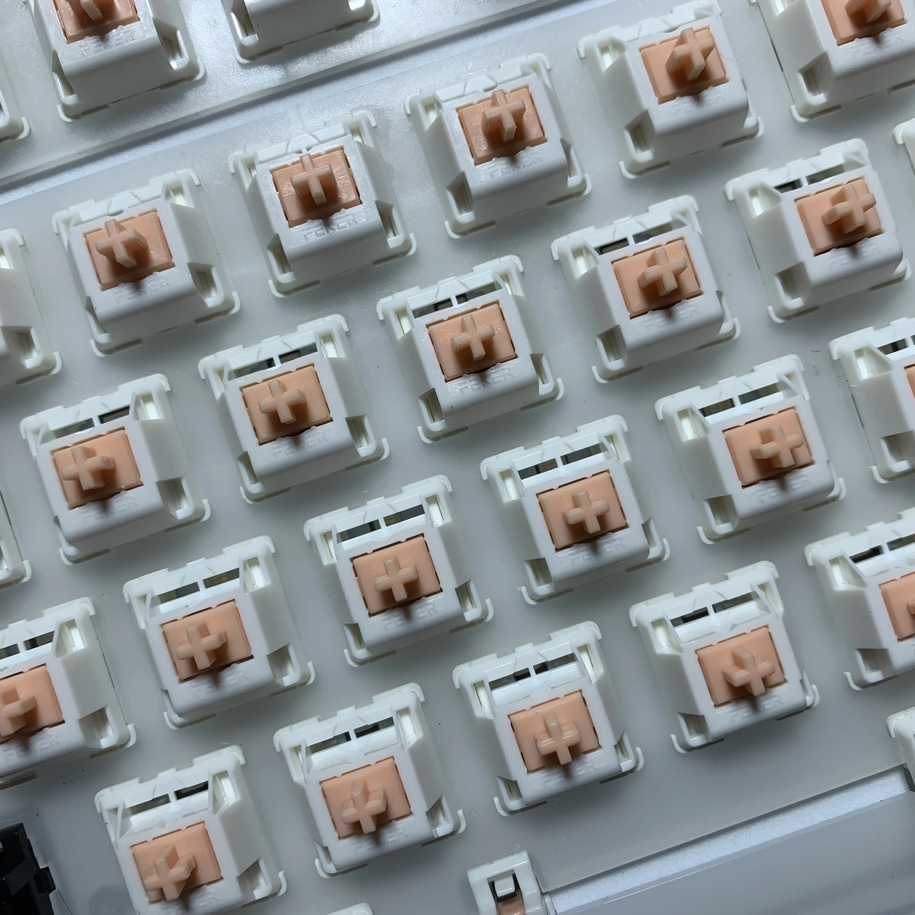 cereja Mx, Tátil Hotswappable, Acessórios de substituição personalizados, 5Pin