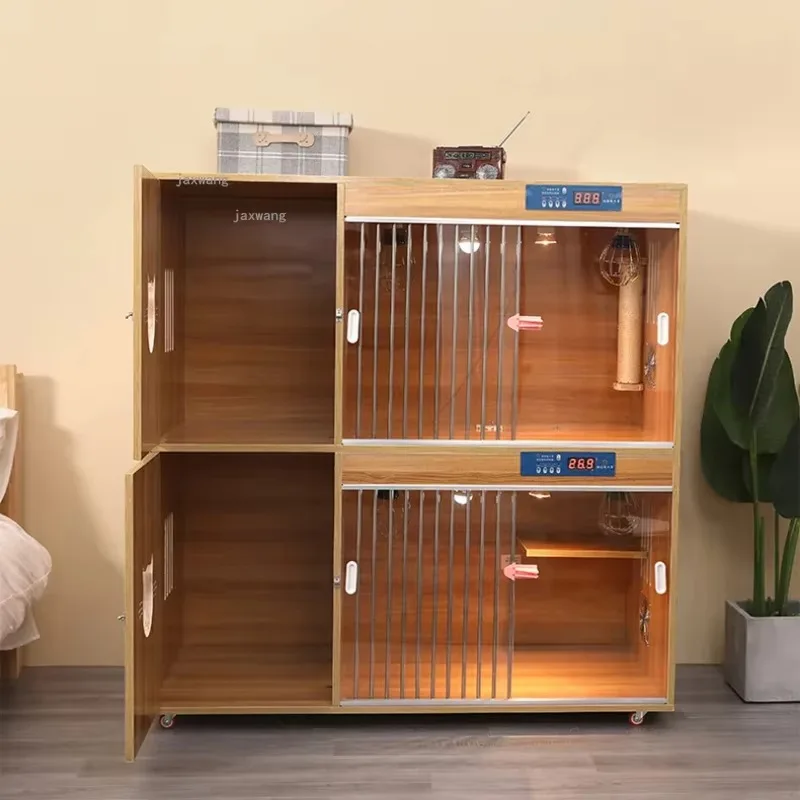 다기능 홈스테이 와트 야외 고양이 캐비닛 스마트 고양이 케이지 원목 아파트 고양이 빌라 애완동물 둥지 진열장