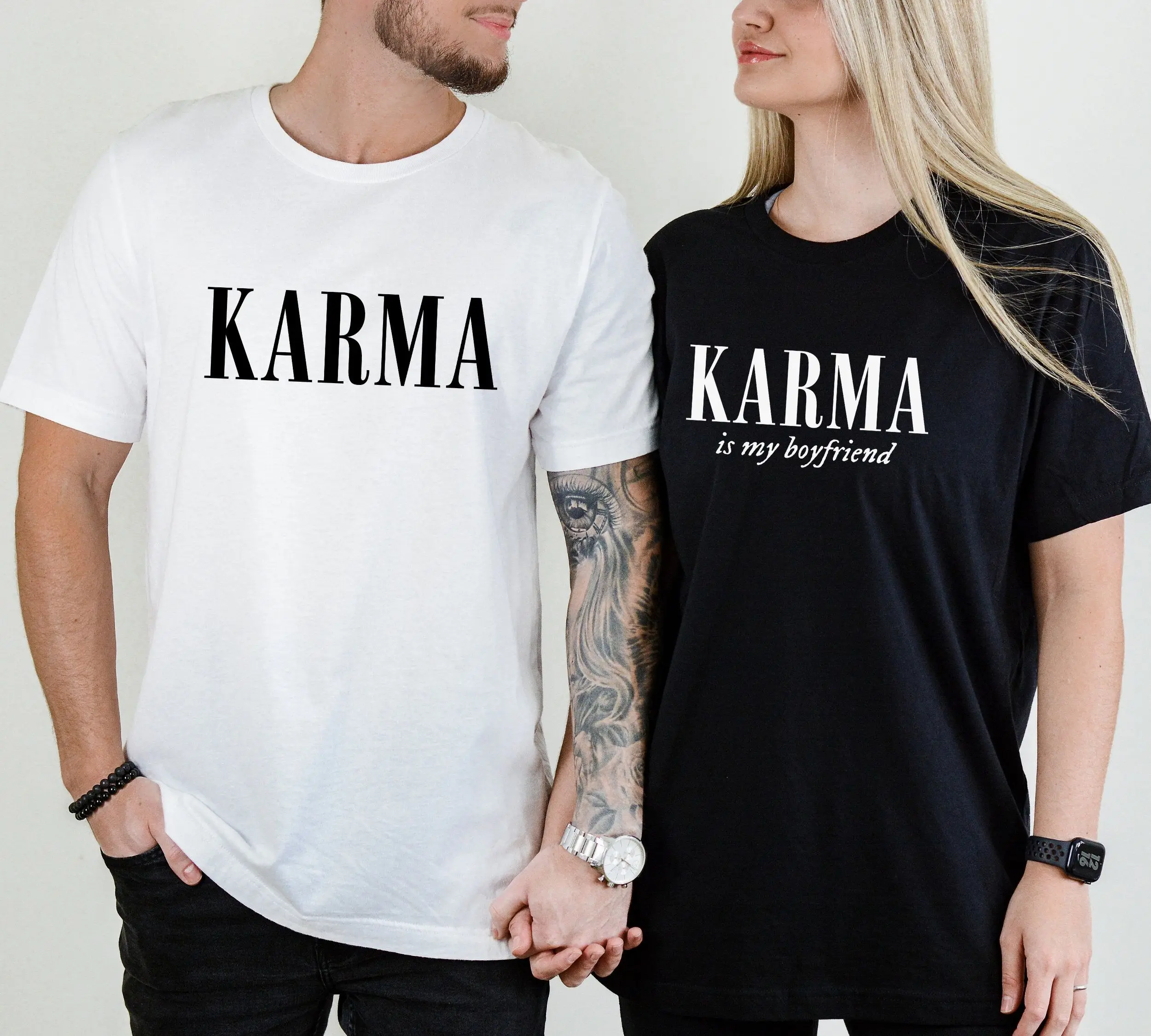 Camiseta Preta Karma