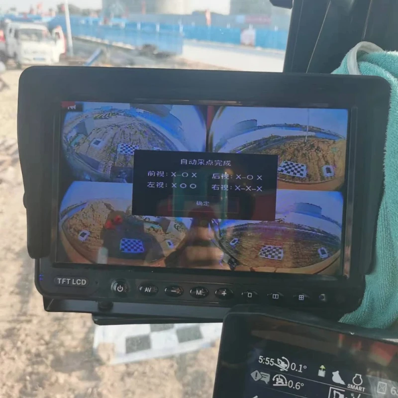 360 Degree Car Camera Calibration Cloth Full-Automatical 3D Pro Panorama System For VW Golf 5 MK7 Car Electronics Accessories