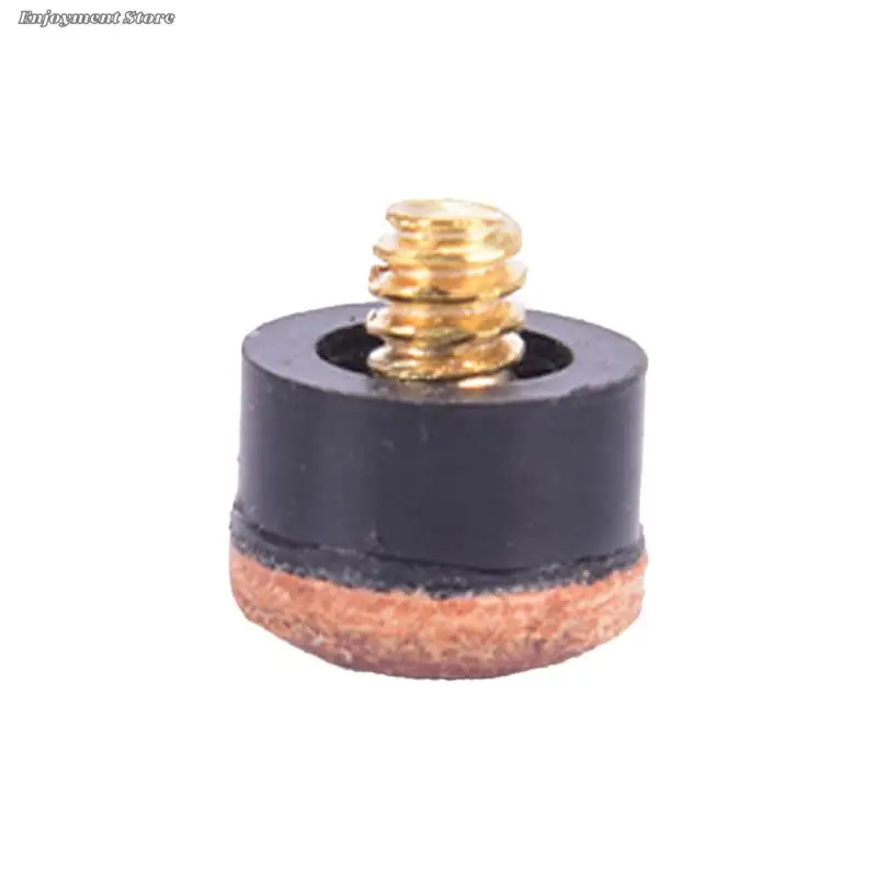 10PCs Screw On Cue Tips Billiard Pool Cue Stick Snooker Parts 10mm/11mm/12mm/13mm
