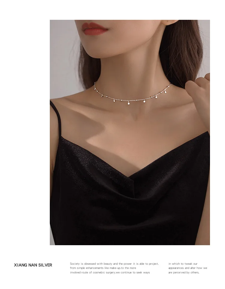 925 Sterling Silver Necklace Display