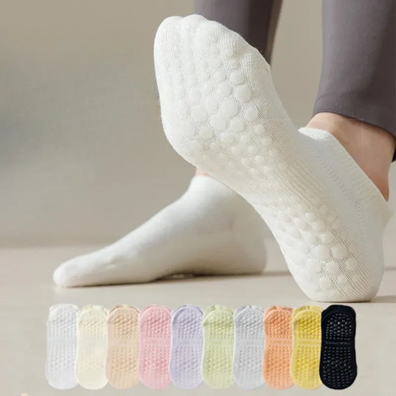 11 Pairs Yoga Socks Women's Summer Mesh Thin Silicone Anti-skid Professional Sports Breathable Yoga Running Yoga Anti-skid Socks