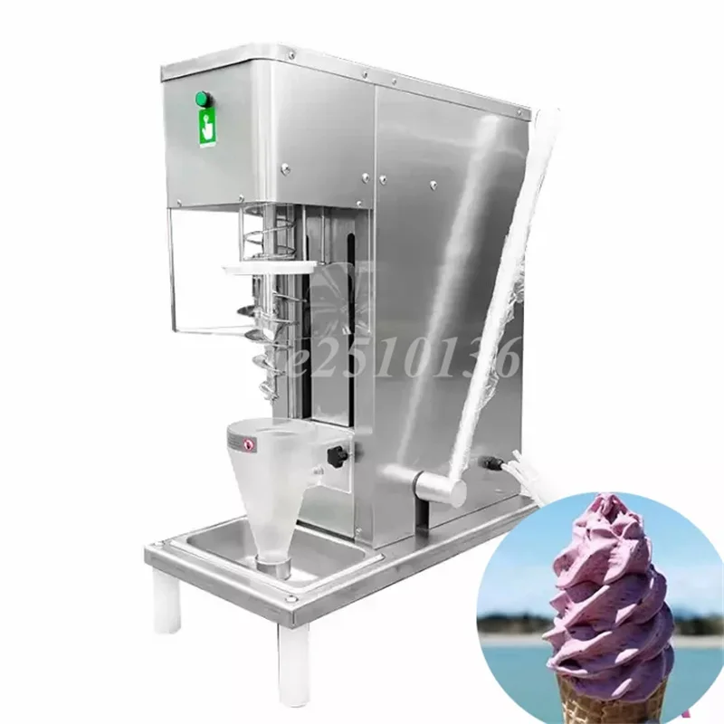 

Automatic Fresh Fruit Ice Cream Machine Swirl Freeze Fruit Frozen Yogurt Ice Cream Gelato Blending Mixer Machine