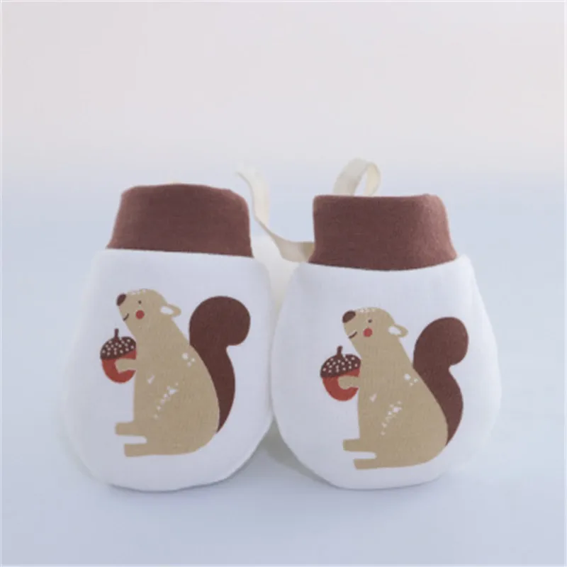 Baby Mittens Gloves Pure Cotton Anti Scratching Infant Girl Boy