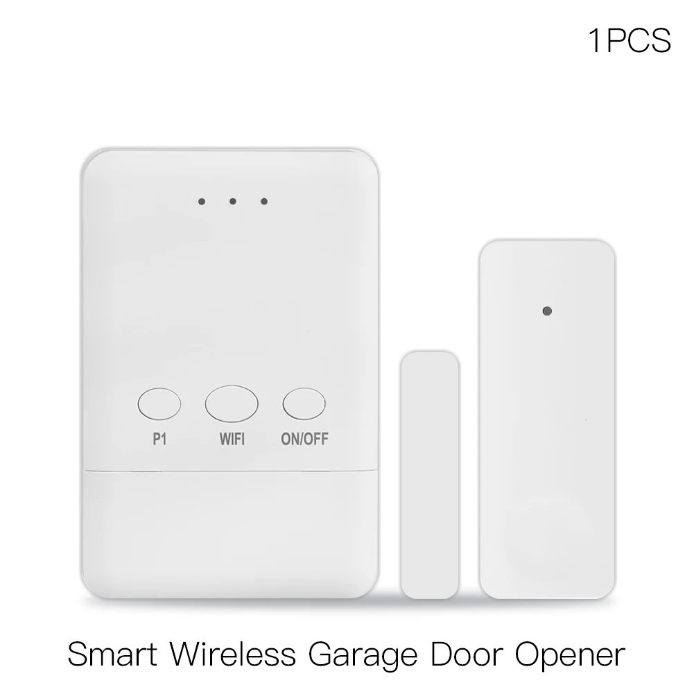 WiFi Tuya Garage Door Controller Smart Door Sensor Opener No Wiring Wireless Smart Life APP Control Voice Control Alexa Google double light switch Wall Switches