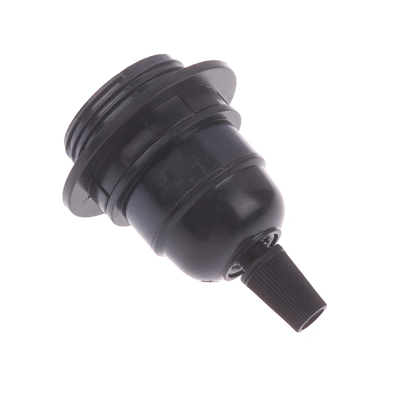 Description Picture 3 of itemBlack 4A Plastic E27 Replacement Screw Lampholder Energy Save Chandelier Led Bulb Socket Vintage Light Base Light Bulb Socket