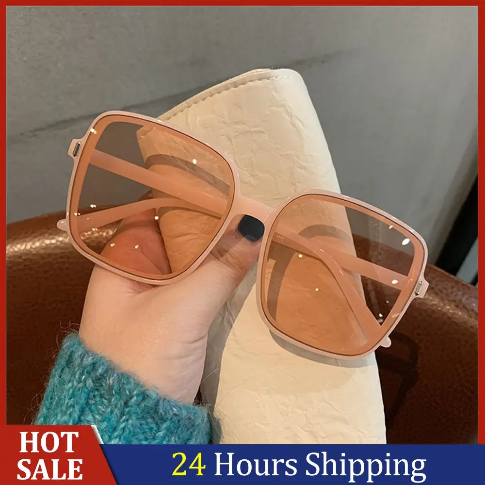 Square Sungl Woman Retro Vintage Gradient Sun Gl Female Clear Lens Travel Shades Camping Hiking Eyewear Sun_voghion.com