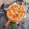 6/7/8/9/10 Inch Bamboo Wooden Pizza Board Round with Handle Pizza Baking Tray Pizza Stone Cutting Board 3
