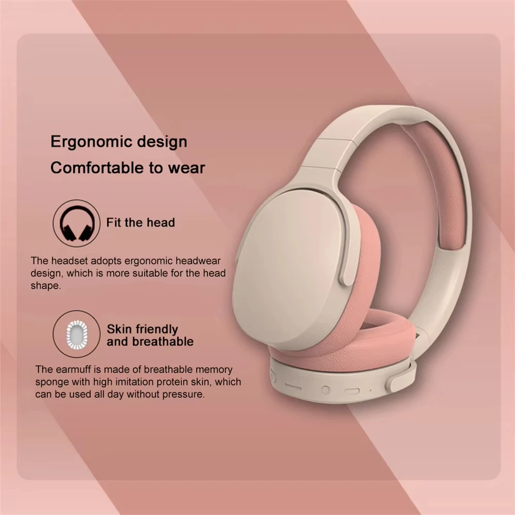 Xiaomi Wireless Headphones P2961 Bluetooth 5.3 Over-ear Earphone For Samsung iPhone Stereo Hifi Headset Game Earbuds With Mic 2