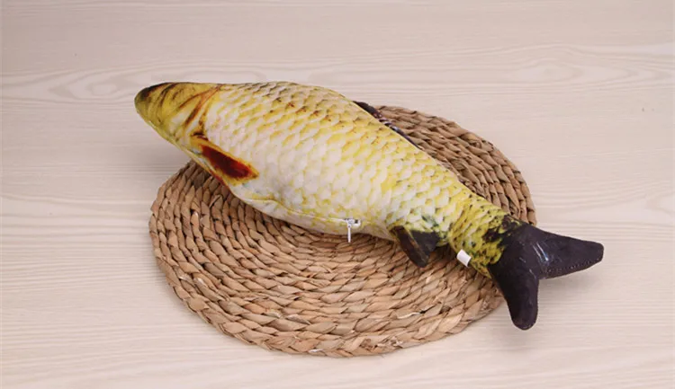 Title 1, Fish Toys for Cats Catnip Simulation Fish Kitty...