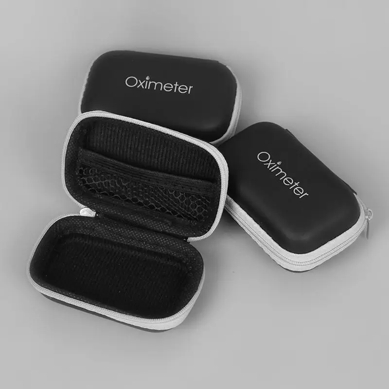 Pulse Oximeter Case-Nylon O2 Saturation Monitor Case-SPO2 Pulse Oximeter Carry Case-Portable Oxygen Sensor Carry Pouch M4YD for pulse oximeter case