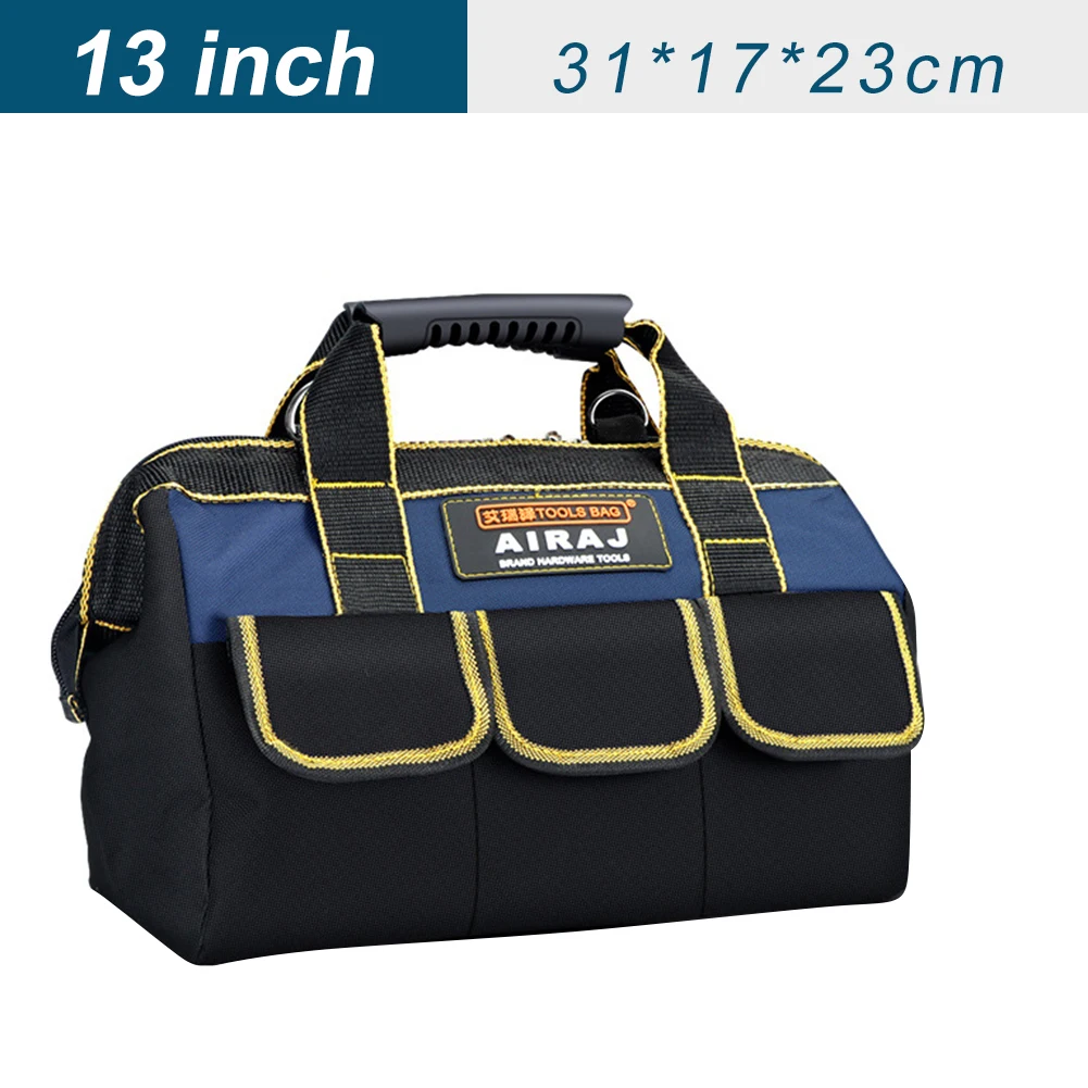 tool bags for sale Multi-Function Tool Bag 1680D for Oxford Cloth Electrician Bag Wide Mouth Tool Bag Waterproof Storage Bag for Wrench Screwdrive tool bag with wheels