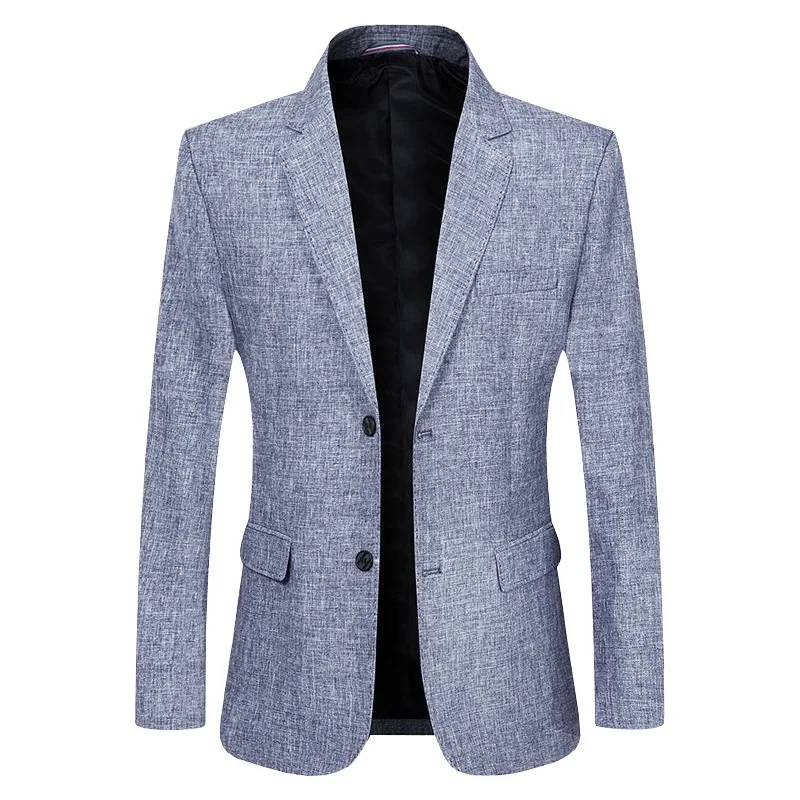 

New Middle-aged Men's Suit Jacket for Spring and Autumn, Business and Leisure Single Piece Casual Suit, Dad Suit