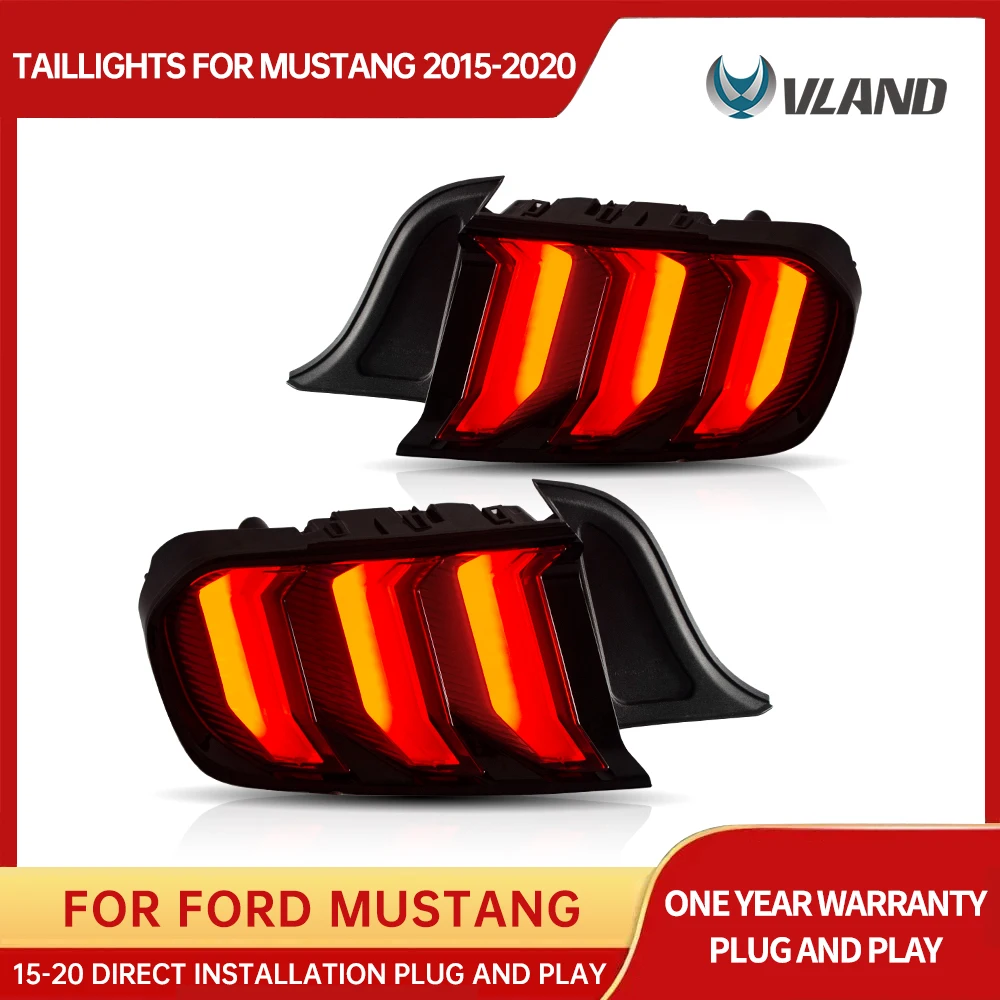 Gruppo Fanale Posteriore Vland Adatto Per Ford Ranger 2012-2018 Fanale Posteriore A Led Fanale Posteriore A Led Luce Di Marcia A Led