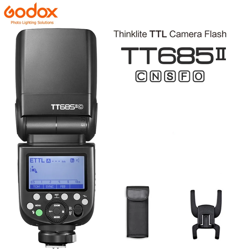 Godox Tt685Ii Tt685Iic Tt685Iin Tt685Iis Tt685Iif Tt685O Ttl Hss Camera Flash Speedlite Per Canon Nikon Sony Fuji Olympus Camera