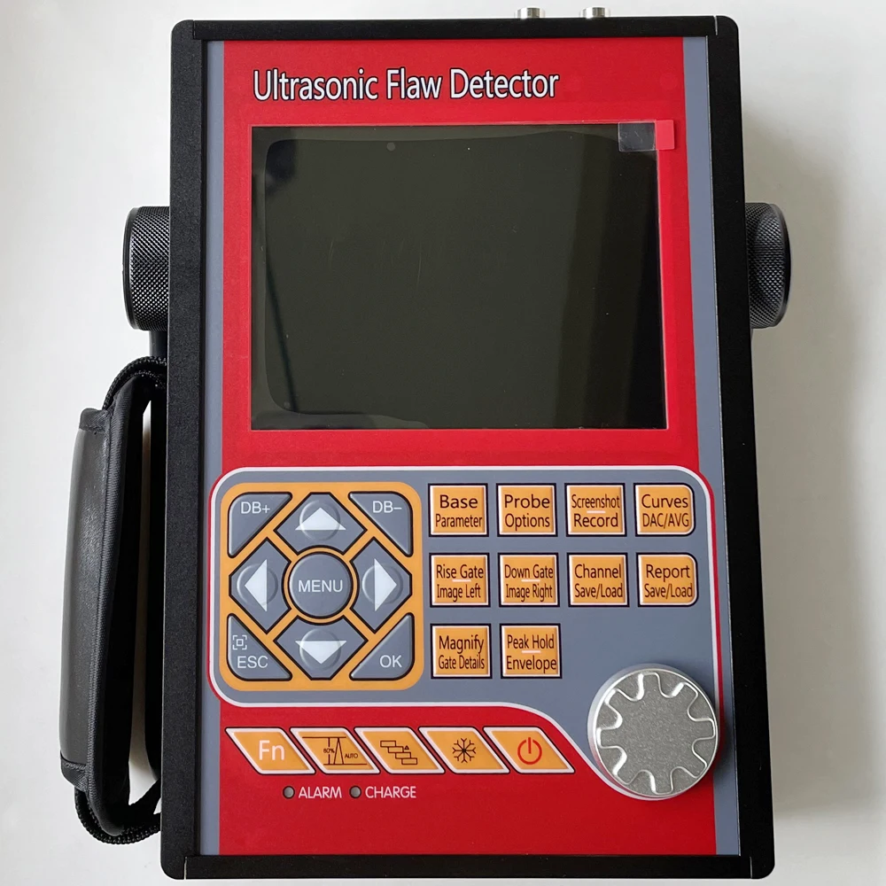 Portable NDT Digital Ultrasonic Flaw Detector Meter Range 0~15000 High-speed Capture Automated Calibration Automated Gain YCL680