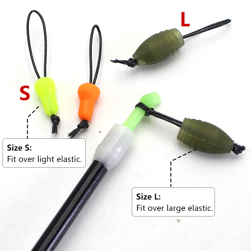 8PCS Fishing Tackle Boxes Carp Fshing Accessories Dacron