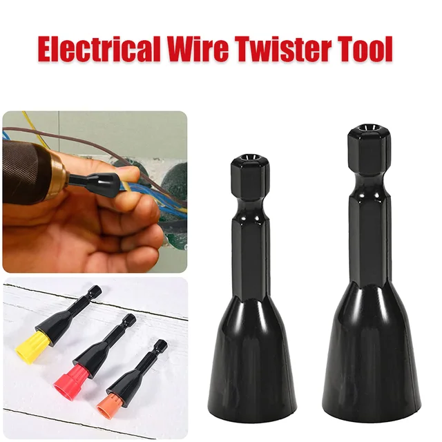 Quickly Wire Twister 1.5-6 Square 2-6Way Twister Wire Cable 6mm Hexagonal  Handle Electrical Cable Twister For Power Drill Driver - AliExpress