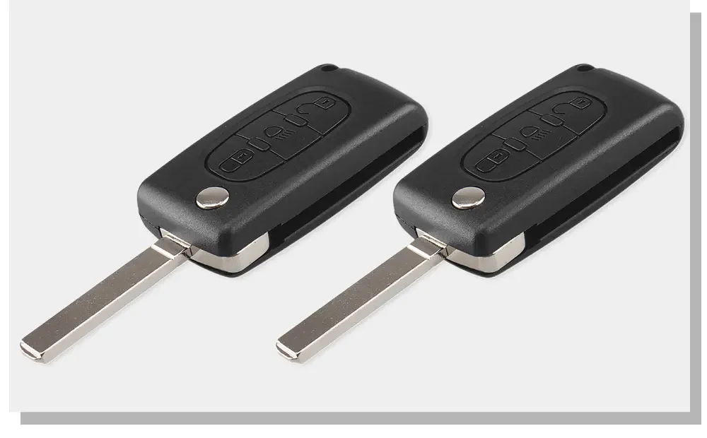 Guscio della custodia della chiave dell'auto con telecomando per Citroen -