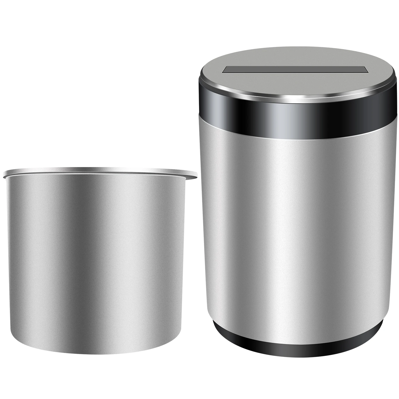 منفضة سجائر السيارة الذكية، فتح وإغلاق تلقائي، كوب...