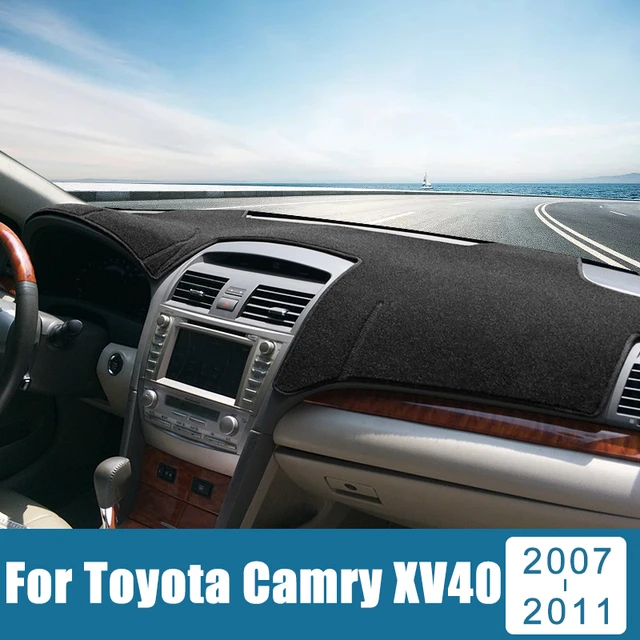 For Toyota Camry XV40 2006-2011 Car Leather Dashmat Dashboard Cover Pad Dash  Mat SunShade Carpet Auto 2007 2008 2009 2010 - AliExpress