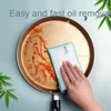 set Bamboo Fiber Sponge Dishwashing Rag Scouring Pad Reusable Oil-free Double-sided Household Brush Cleaning Tool Kitchen 6