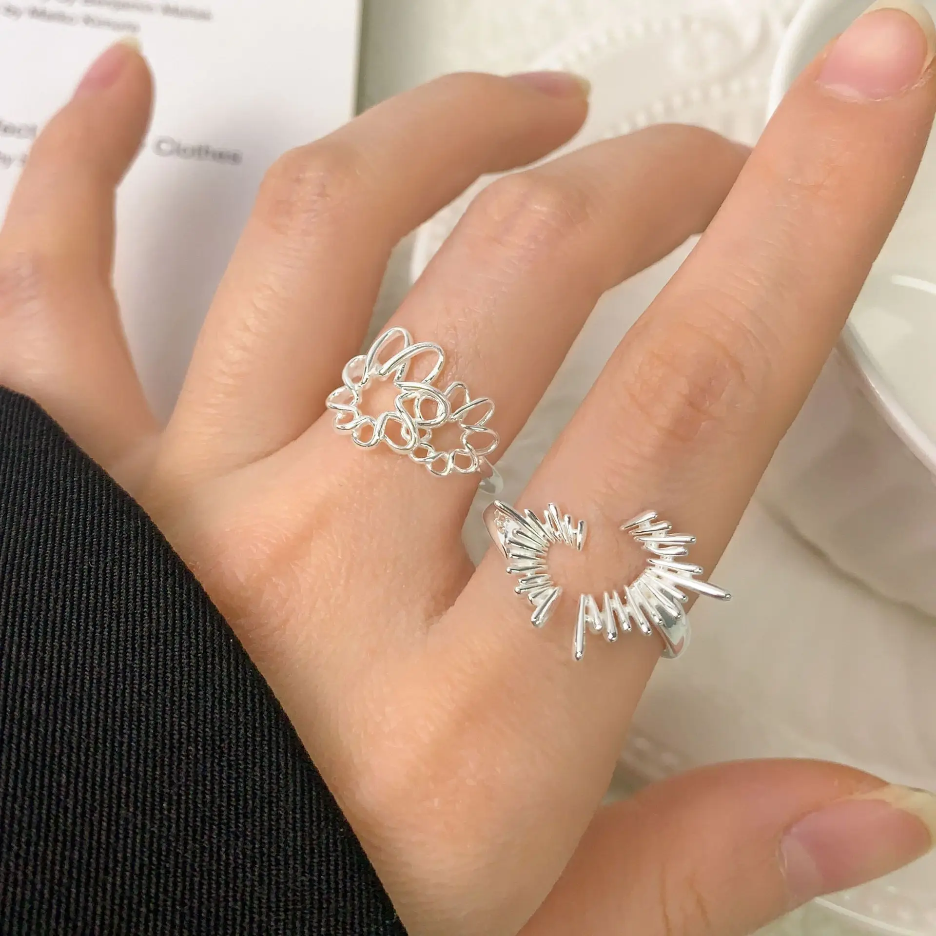 [commeD723] 韓国☆925Silver☆MY FAV 25 RING commeD723] 韓国☆925Silver☆MY FAV 25 RING