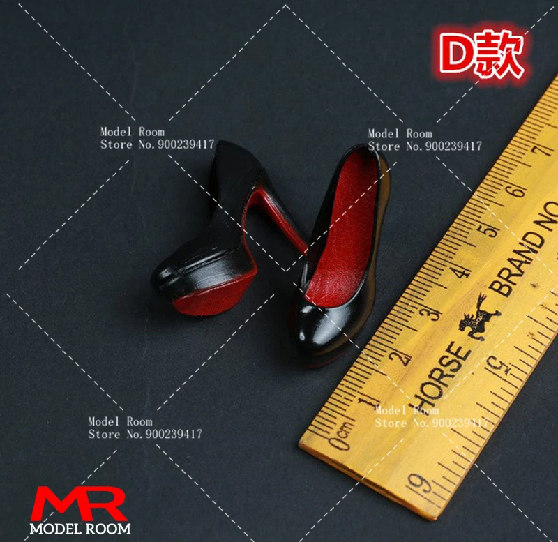 1/6 skala Mode Mädchen High Heel Schuhe Simulation Stiletto Gericht Schuhe Modell Fit 12'' TBL PH Weibliche Soldat Action figur Körper – Detail 7