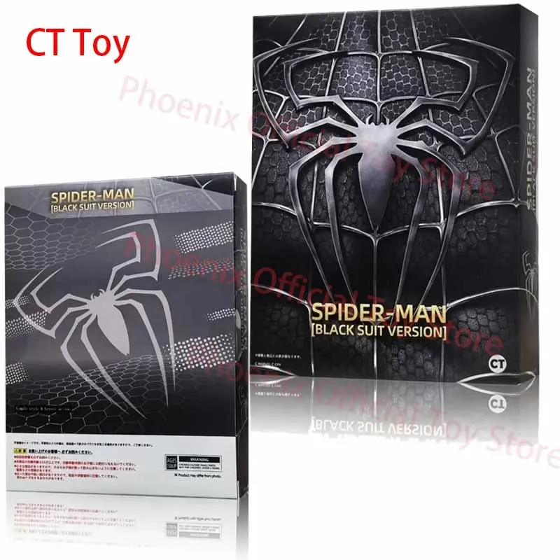 New Ct Toys Venom Spiderman Action Figure Anime Spider Man 3 Tobey Maguire Peter Parker Figures Toy Model Figurine Doll Gift