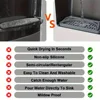 1pcs Water Dispenser Anti-overflow Silicone Mat Drip Tray Coffee Machine Refrigerator Drain Mat Kitchen Sponge Drain Tray 4