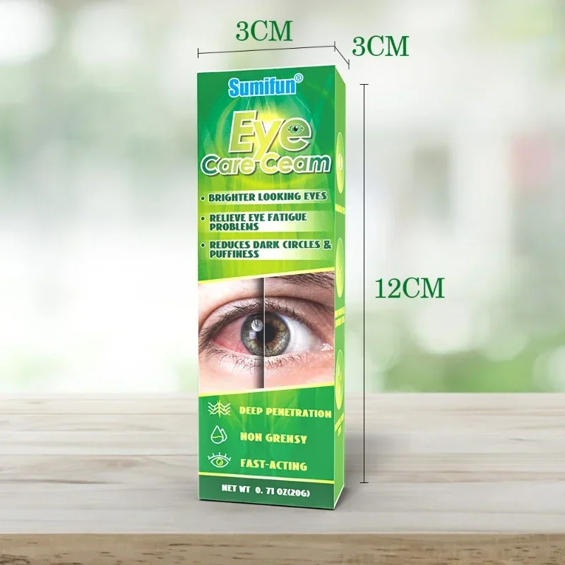 Eye Care Cream Remove Eyes Red Blood Clear Dry Fatigue Ointment Enhance Vision Herbal Medical Plaster Prevent Myopia eye cream