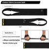 New Gym Lifting Straps Barbell Deadlift Booster Belt Fitness Anti-slip Hand Wraps Wrist Straps Fitness Training Auxiliary Belt 2